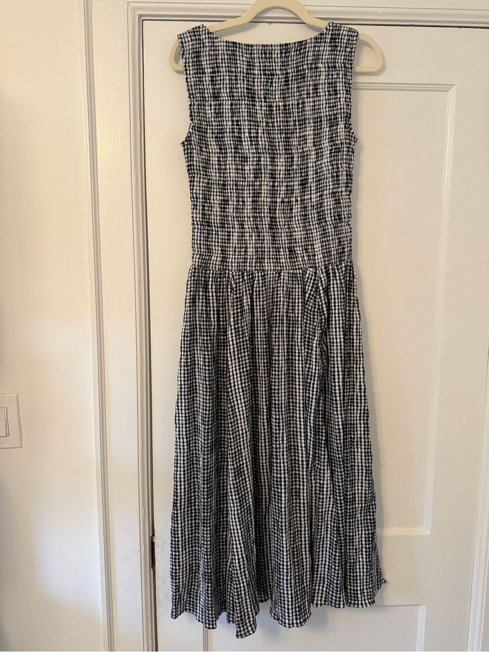 NWT J. Crew Lina midi dress in gingham in Size Small - Picture 7 of 8